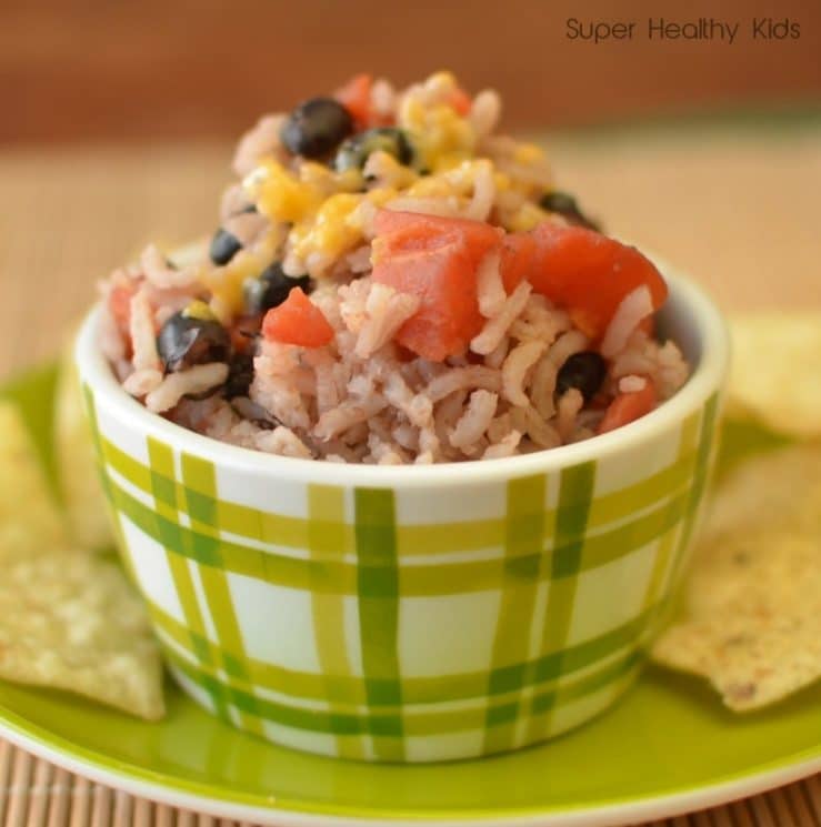 Fast Dinner- Black Beans and Rice Recipe